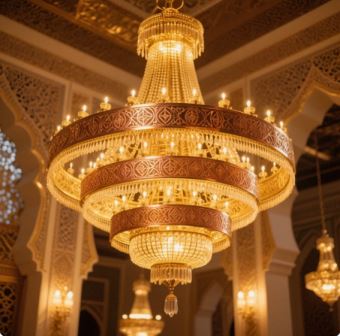 lampu gantung maasjid Kuningan
