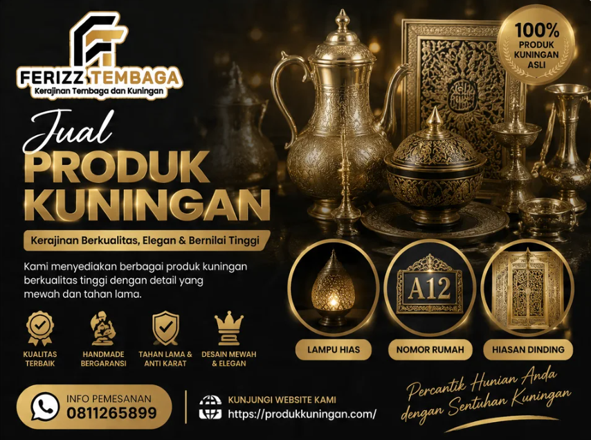 jual produk kuningan