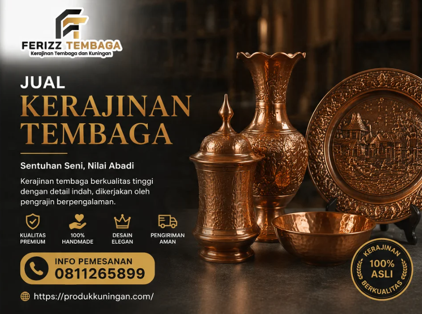 Jual Kerajinan Tembaga