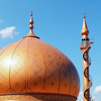 Kubah Masjid Tembaga