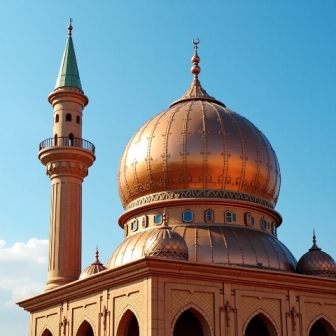 Kubah Masjid Tembaga
