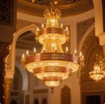 lampu Masjid tembaga kuningan - Image 7