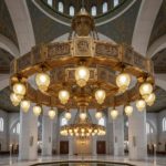 lampu Masjid tembaga kuningan - Image 3