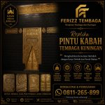 Replika Pintu Kabah Tembaga Kuningan