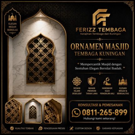Ornamen Tembaga Kuningan