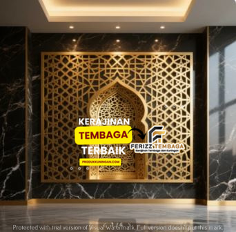 Ornamen Masjid Tembaga Eksklusif