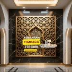 Ornamen Masjid Tembaga Desain Custom