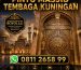 Pintu Masjid Tembaga Kuningan custom dari spesialis kerajinan kuningan dan tembaga Boyolali dengan desain kaligrafi premium.