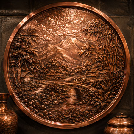 Relief Tembaga