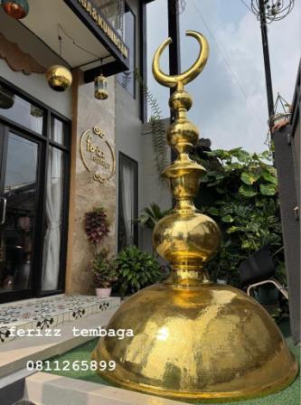 Mahkota Kubah Masjid Kuningan Custom