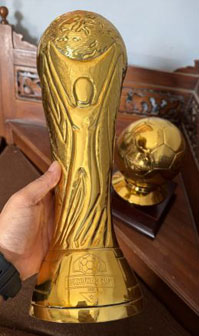 Piala Tembaga dan Kuningan Custom Berkualitas