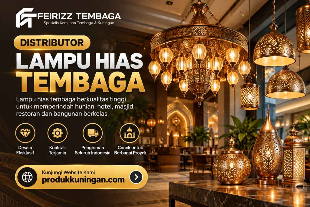 Distributor Lampu Hias Tembaga